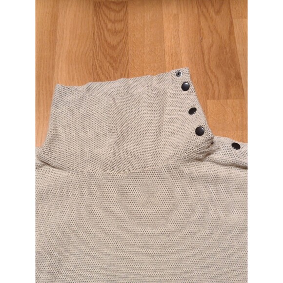 Zara Trafaluc Sweater Sweatshirt Womens Small Long Sleeve Knit Button Neck - Picture 7 of 10